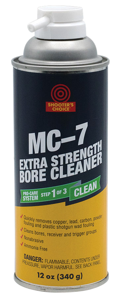 Shooters Choice MC7XT MC7XT Extra Strength Bore Cleaner Against Copper Build Up Fouling 12 oz Foam