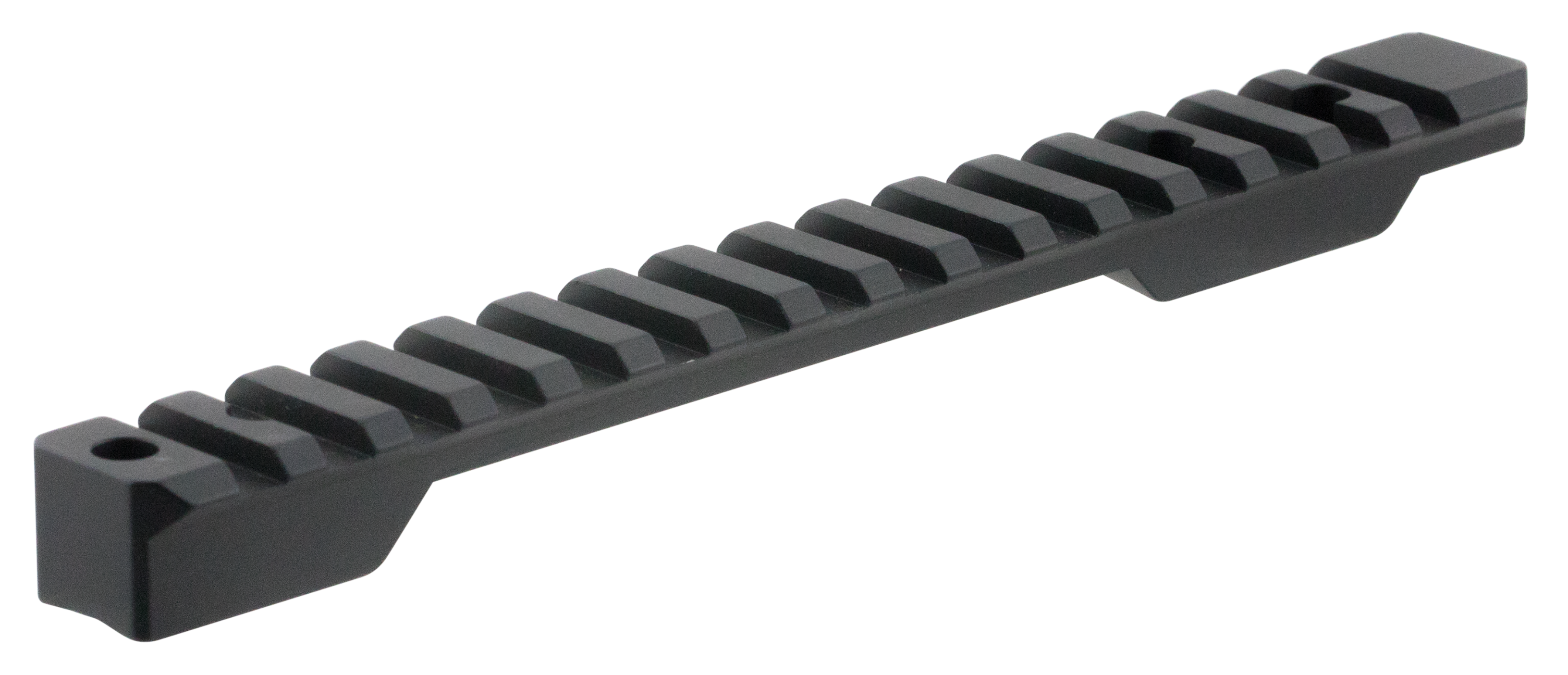 Talley POO252705 Weatherby MarkV Accumark Picatinny Rail Black Anodized Magnum Action 0 MOA