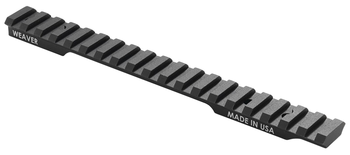 Weaver Mounts 99611 Multi-Slot For Rifle Savage Axis I/II 8-40 Post 6/2021 Extended 20 MOA Matte Black Anodized Aluminum