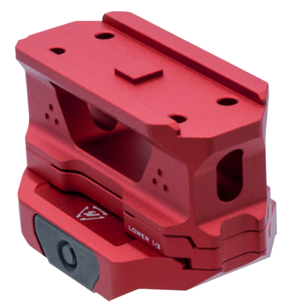 Strike Industries AR-15 6061 T6 Aluminum Riser Mount, Red - T1-Riser-Red