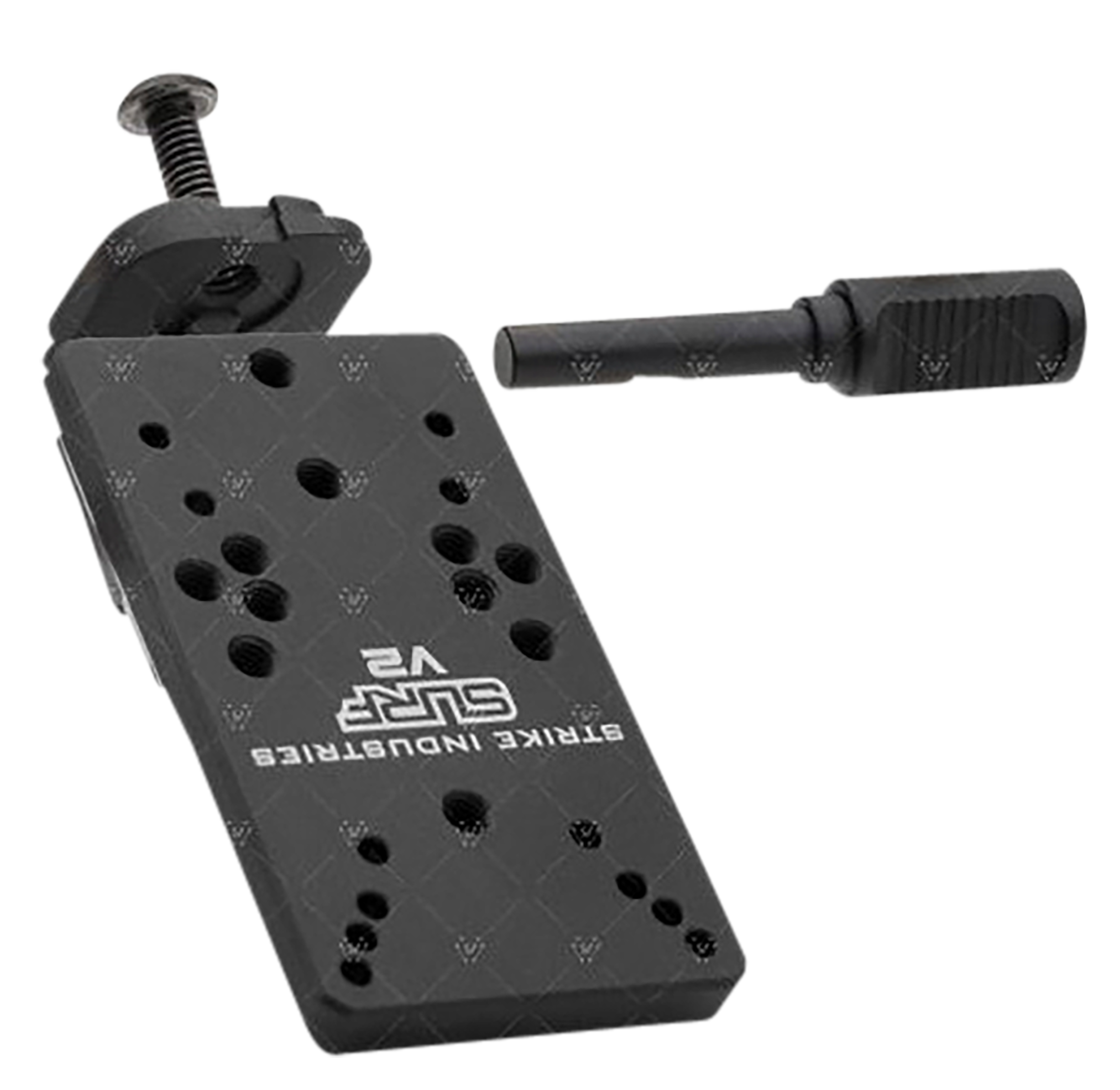 Strike Industries GSURFV2 Scorpion Universal Reflex Mount For Glock Version 2 Black Anodized