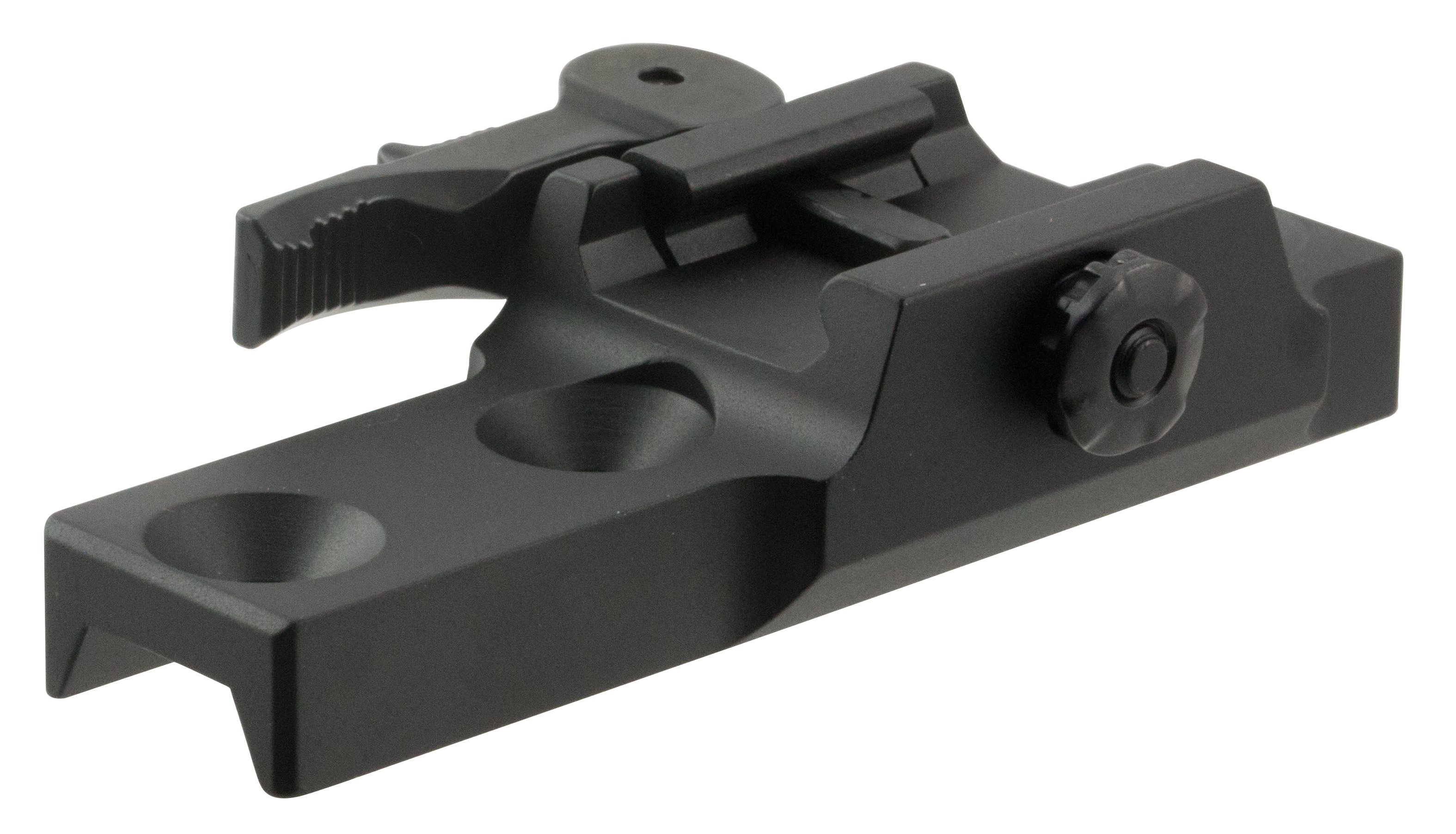 Pulsar PL34000 Locking QD Mount Matte Black Aluminum Fits AR15M16 WeaverPicatinny Mount