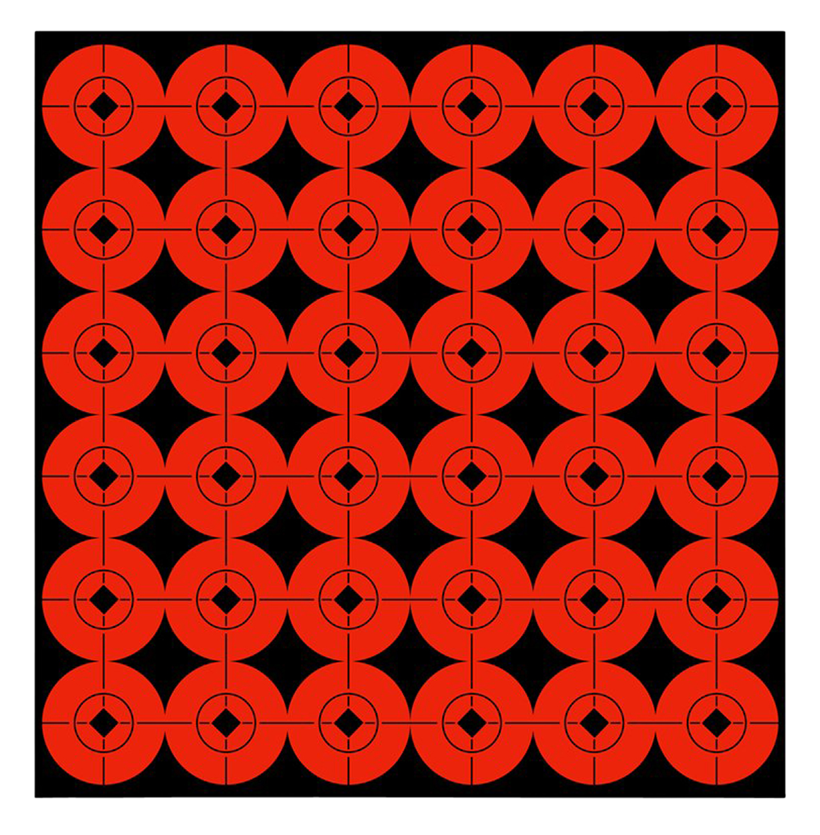 Birchwood Casey High-Contrast Target Spots 360 Pack (Black/Orange)