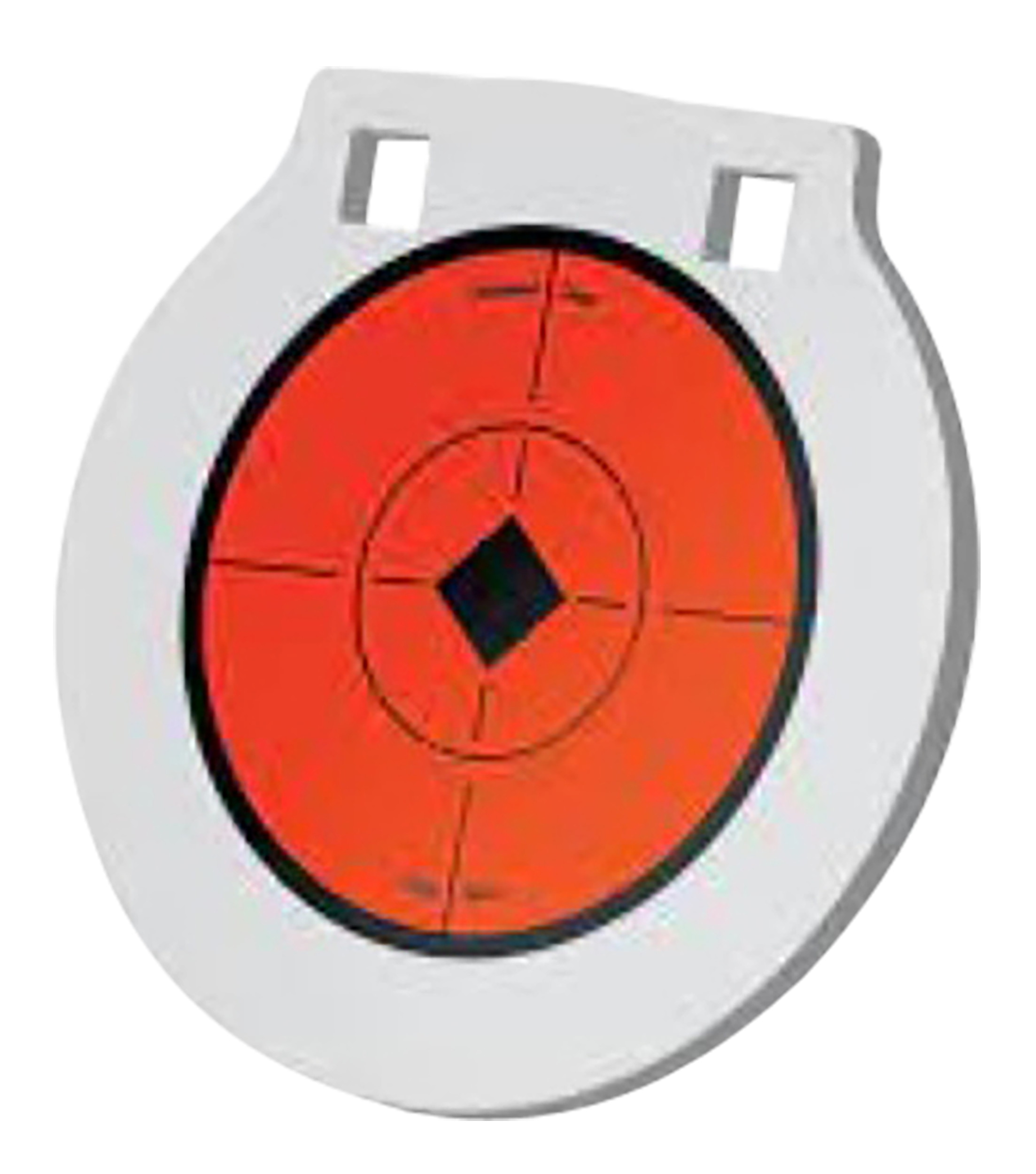 Birchwood Casey 6 Round Plate 1/2 Steel Target (White/Orange)