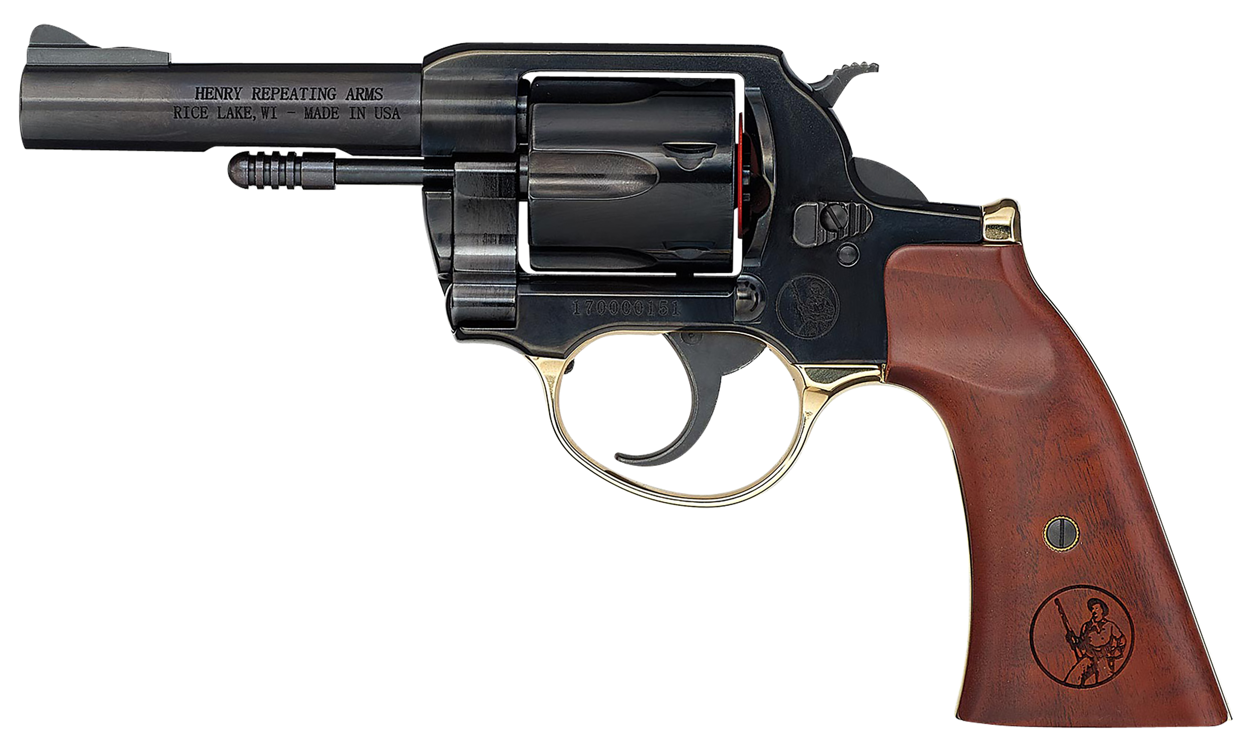 Henry Gunfighter 38 Special Double/Single Action 4 6 Shot Revolver