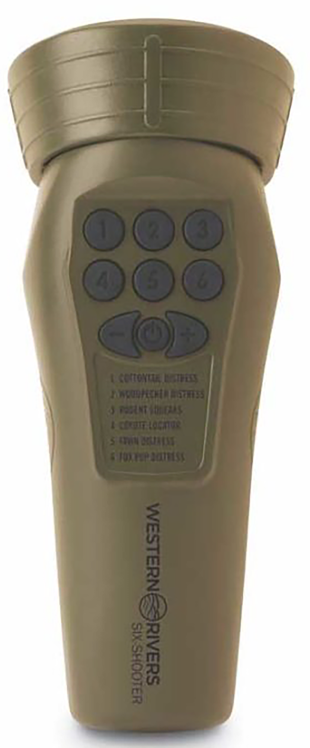 Western Rivers Mantis Six Shooter Electronic Game Call (Tan)