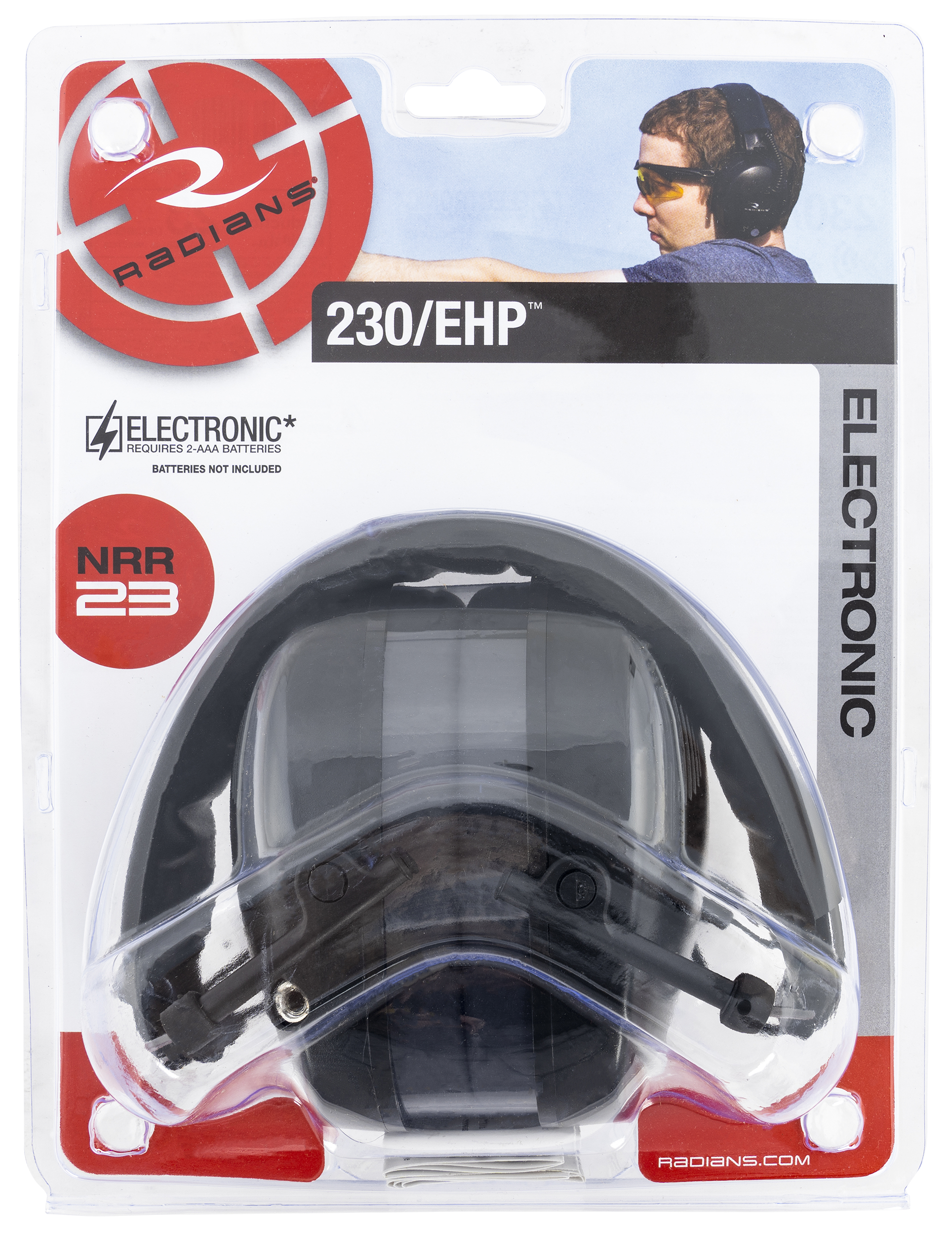 Radians 230-ehp  Rad 230-ehp    230-ehp Elec Muff Blk