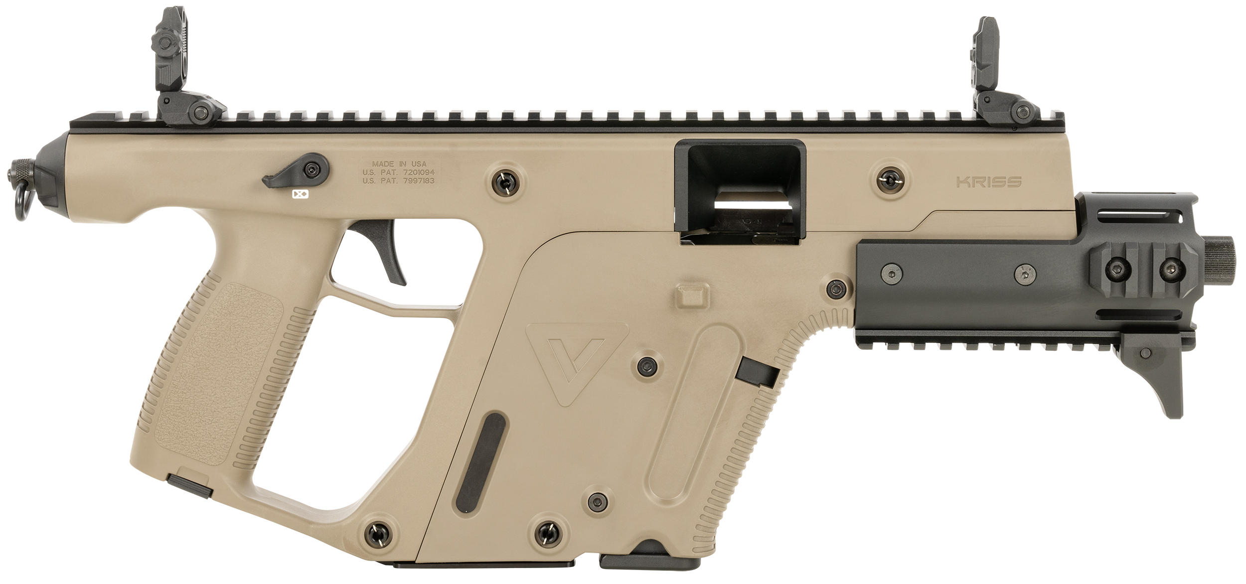 Kriss Vector Gen II SDP-Enhanced 9mm 6.50 17+1 (FDE/Polymer)