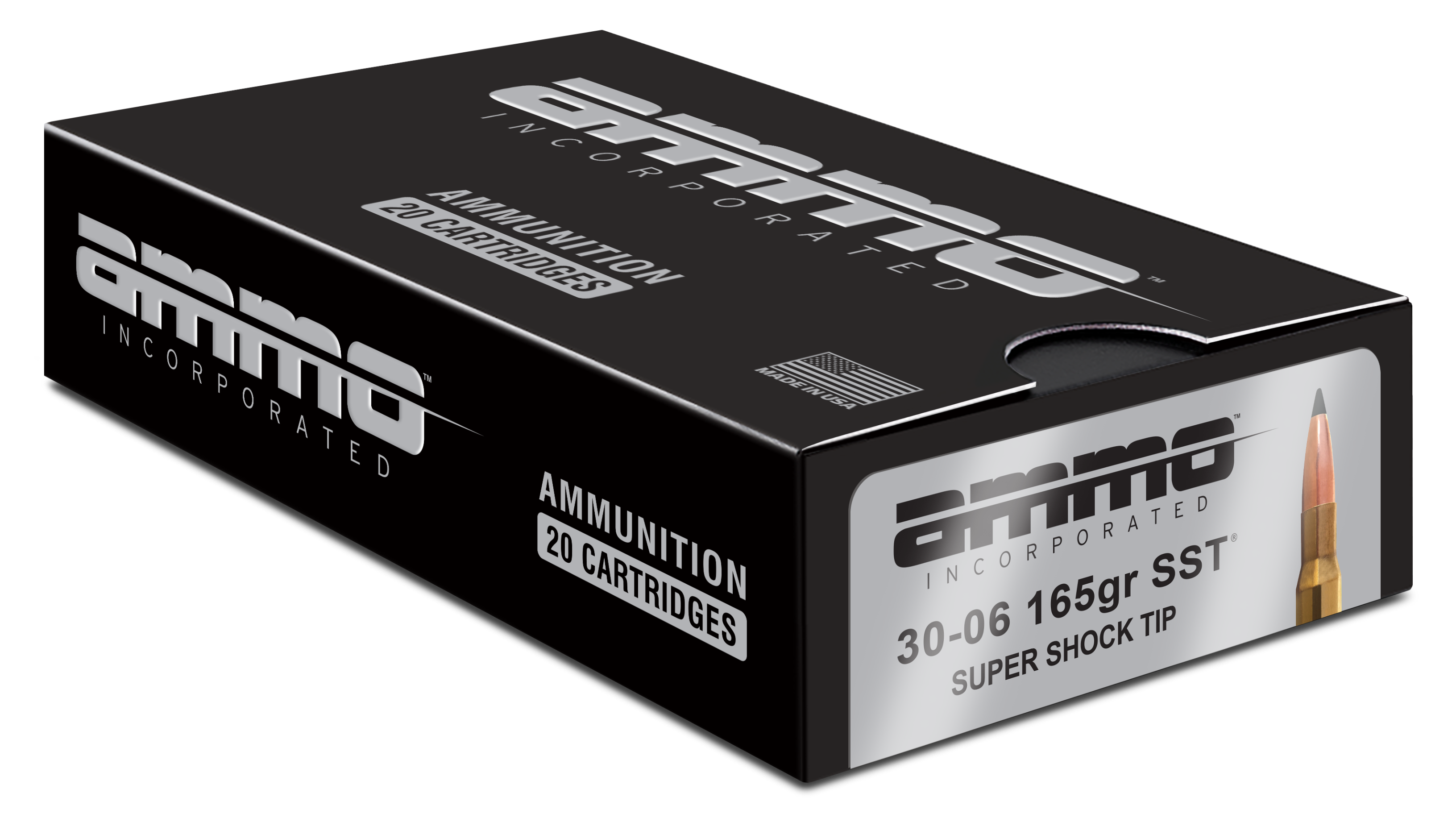 Ammo Inc Signature 30-06 Springfield 165 Grain Super Shock Tip (Box)