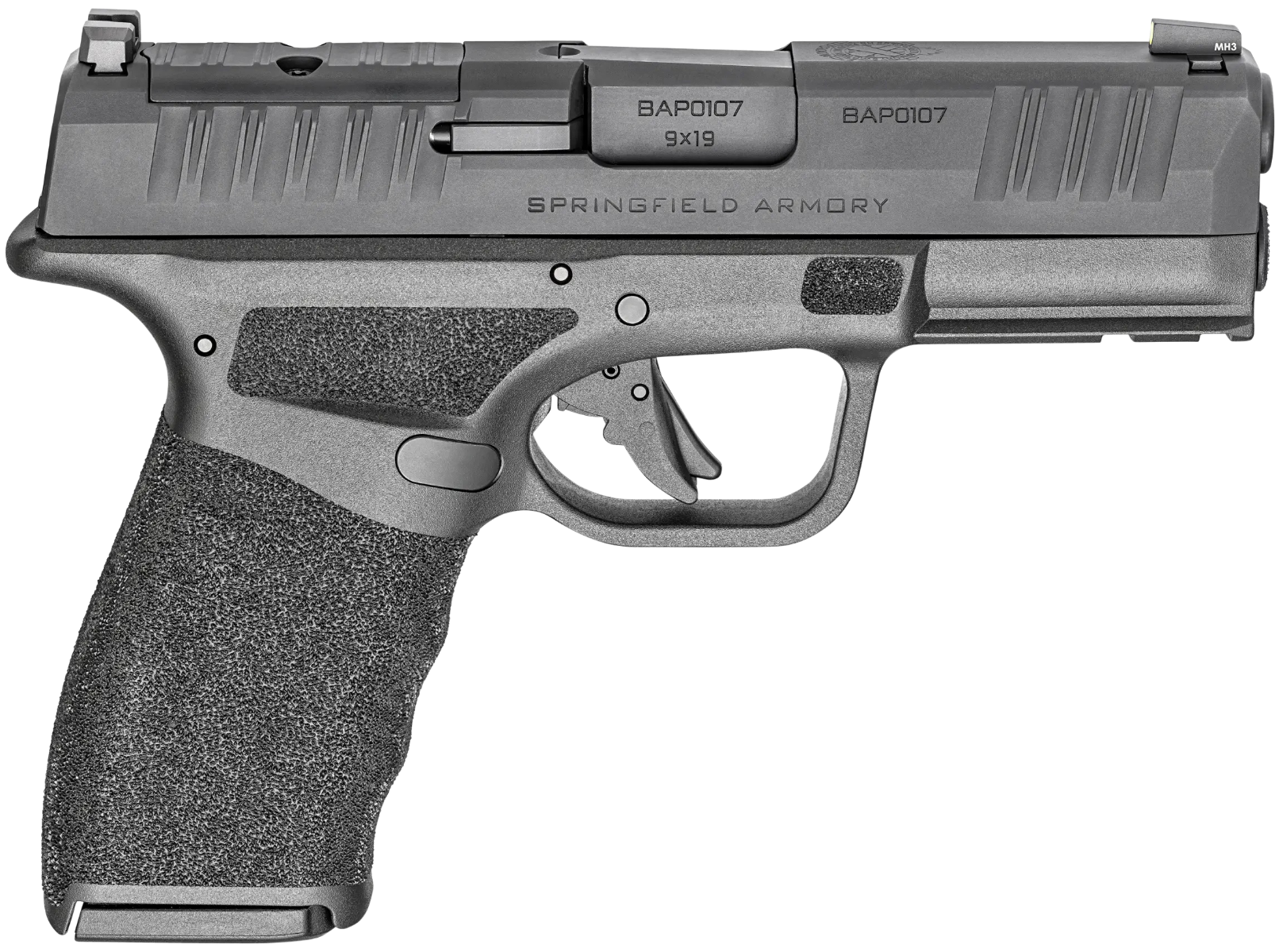 Springfield Armory(R) - HCP9379BOSP-15 - Hellcat Pro OSP 9mm 3.7" Semi Auto 15+1 Black Pistol