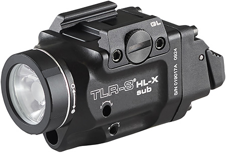 Streamlight TLR-8 Black Glock 43x48 1000 Lumens Tactical Light/Red Laser