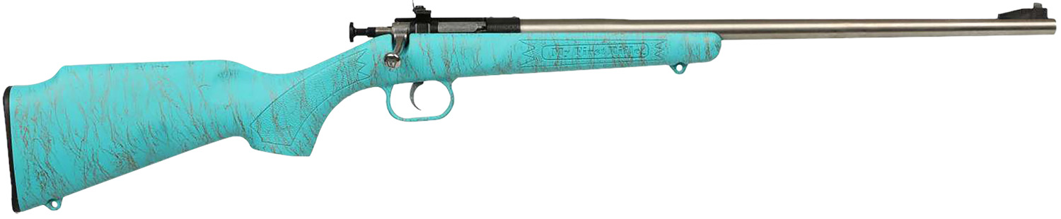 Crickett Gen2 22 LR Bolt 16.13 1rd (Black Web Blue)