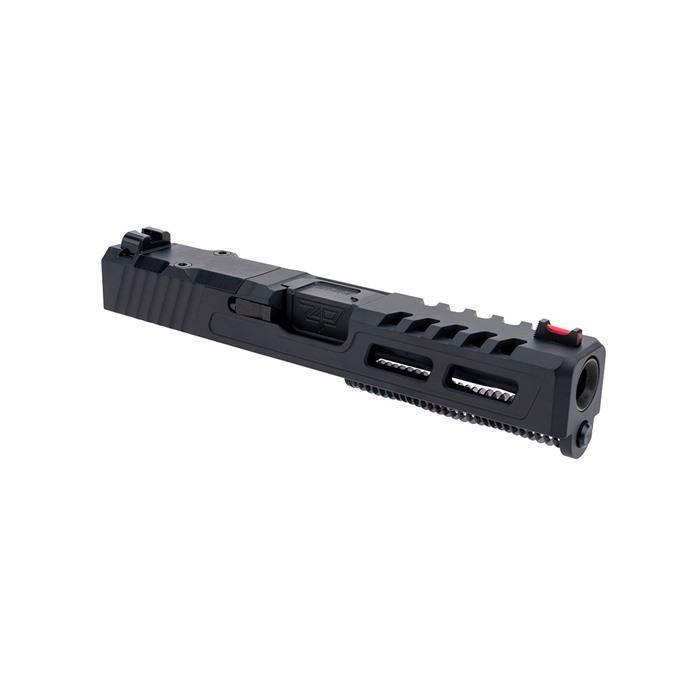 Zaffiri Precision ZPS.2 Complete Upper Fits Glock Gen 3 G19, Armor Black - Perfect Compatibility and Precision - ZPS.2.19.BLK.CU