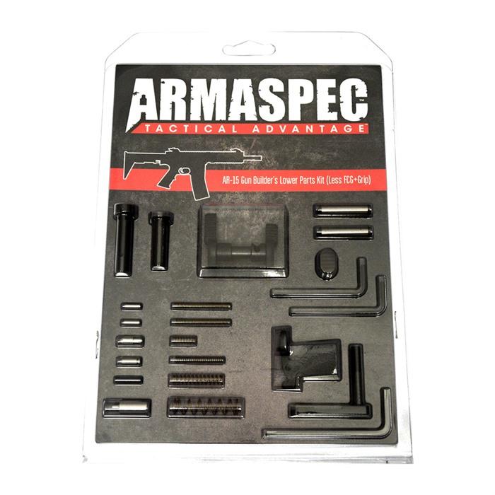 Armaspec AR-15 Stainless Lower Parts Kit .223/5.56 Black