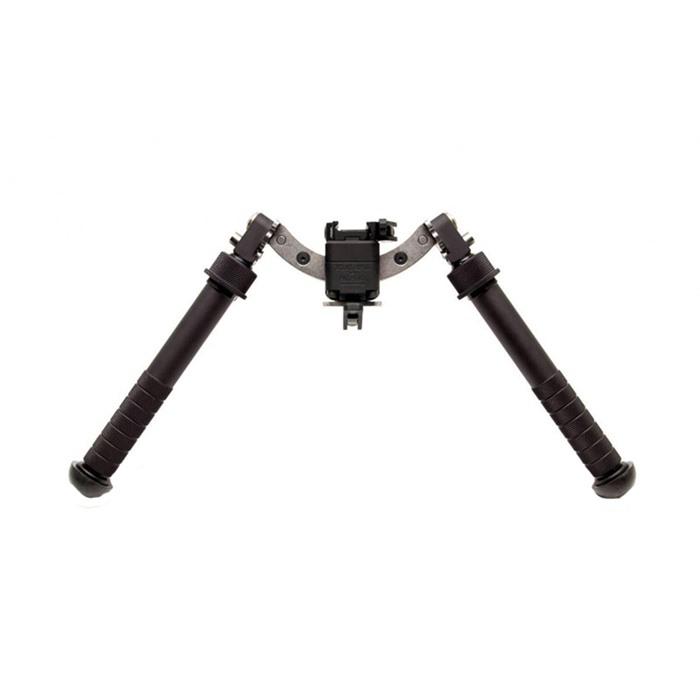 Atlas Gunworks 5H Quick Detach Picatinny Bipod 10.5" Height (Black)