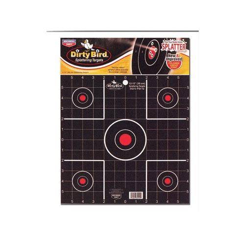 Birchwood Casey Dirty Bird 2'' Sight-in Target 12 Pk