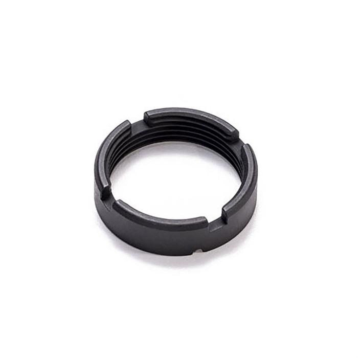 JP Enterprises Black Steel Enhanced Carbine Castle Nut for AR-15