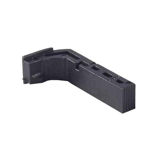 Lone Wolf Extended Magazine Release for Glock 17, 19, 22, 23, 24, 25, 26, 27, 28, 31, 32, 33, 34, 35, 37, 38, 39 Polymer Black