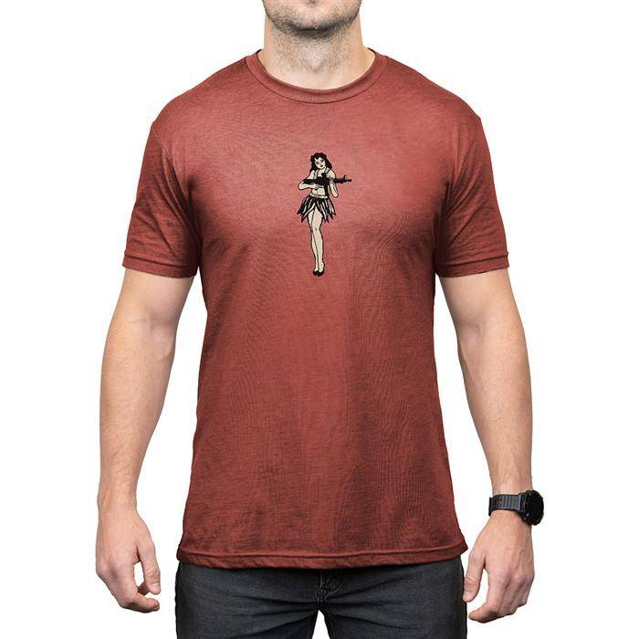 Magpul Hula Girl Cvc T-shirt 2xl Redrock Heather