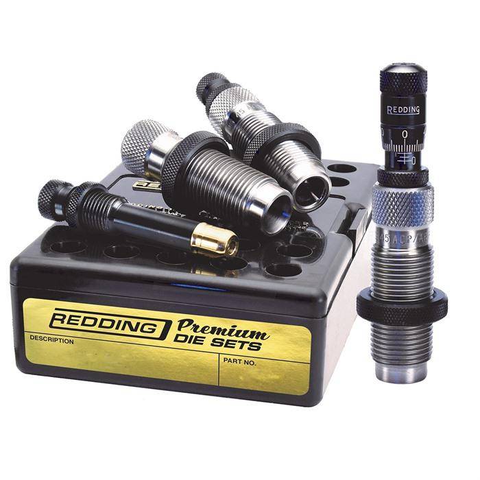 Redding Premium .44 Special/.44 Magnum Handgun Die Set - Carbide Button & Micrometer