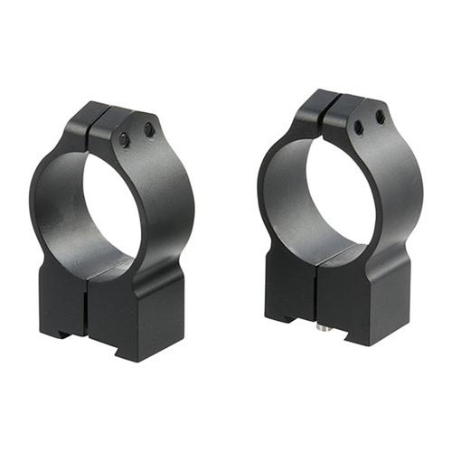 Warne 30mm High Matte Black Tikka Rings