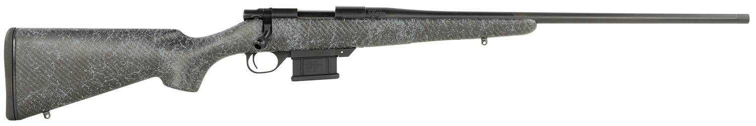 Howa M1500 Carbon Stalker Vertical Full Size 300 Win Mag 24 Bolt 3+1 Gray Webbing Rifle