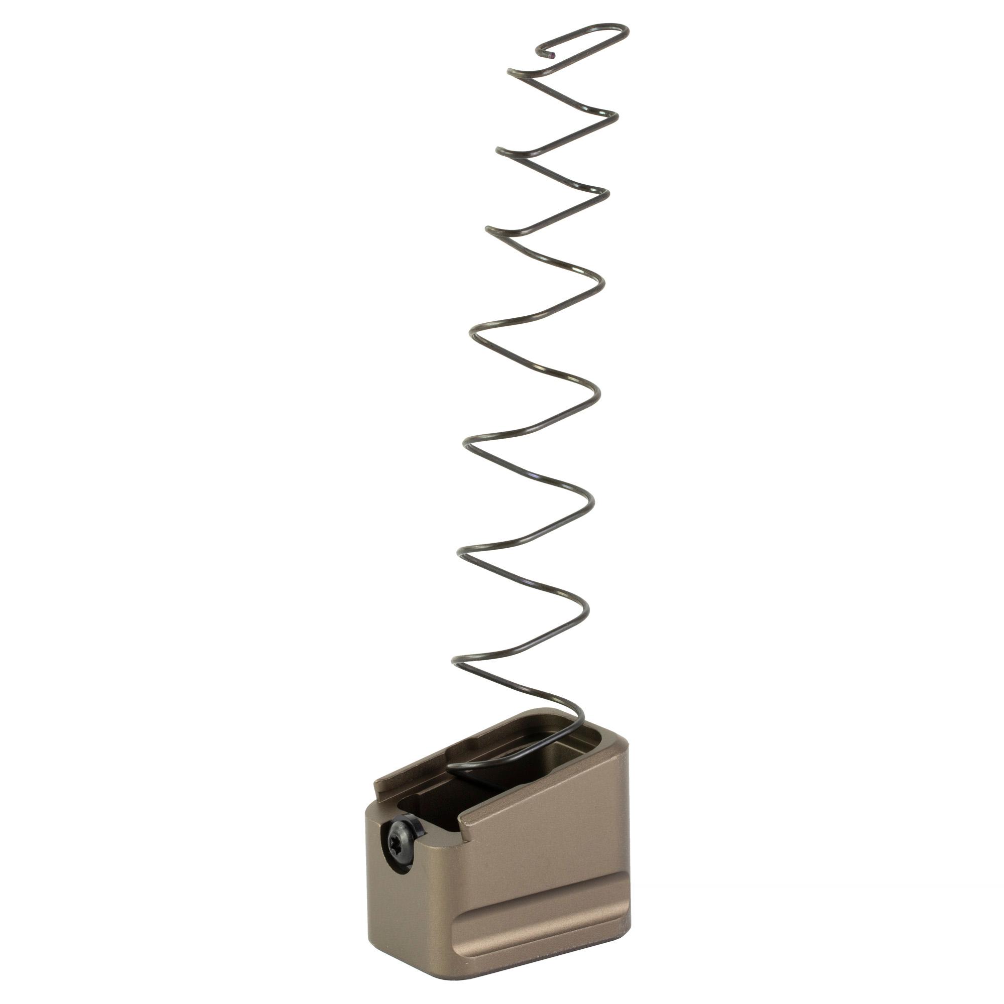Warne Glock 19/23 Magazine Extension 5rd Aluminum FDE Finish