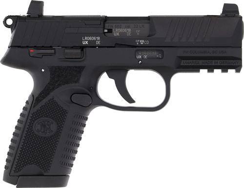 FN 502 MRD 22 Long Rifle 4.00" 10+1 w/Ambidextrous Safety Optic Ready (Polymer/Black)