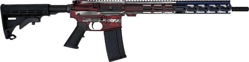 GLFA AR-15 16" NIT BBL Battleworn American Flag 223 Wylde
