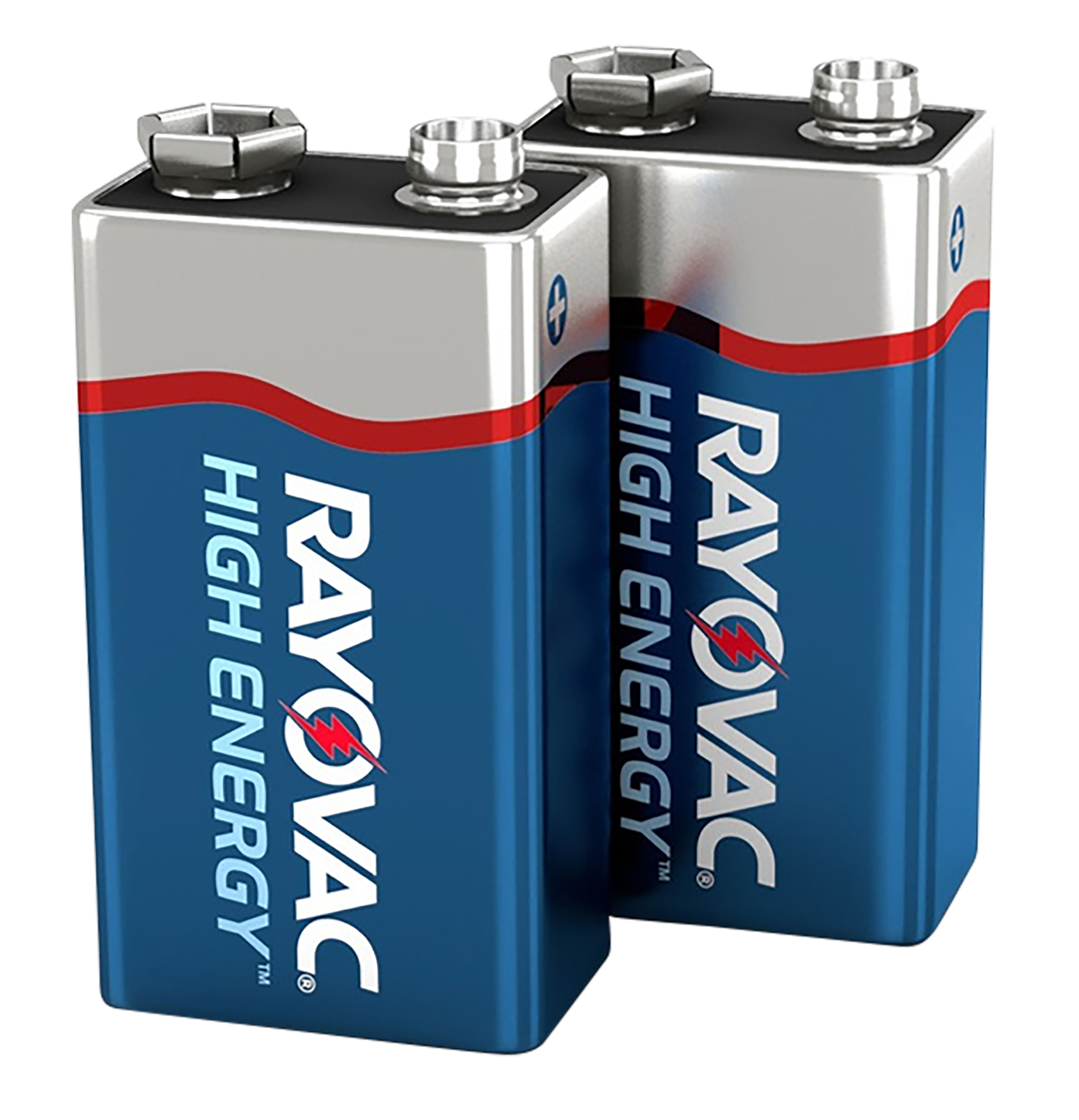 Rayovac 9V High Energy Alkaline Batteries (2 Pack)