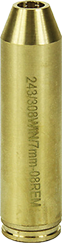 Aim Sports 243/308/7mm-08 Rem Red Laser Bore Sighter Cartridge (Brass)