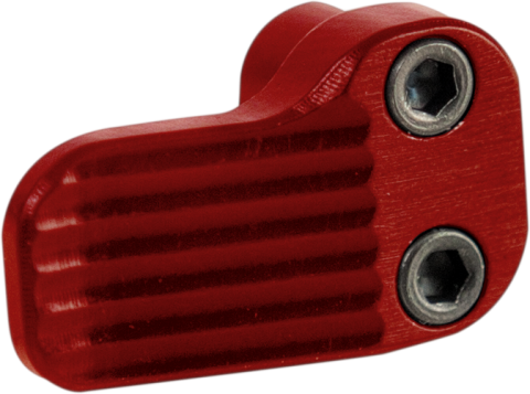 Timber Creek Extended Mag Release Red for AR Platform