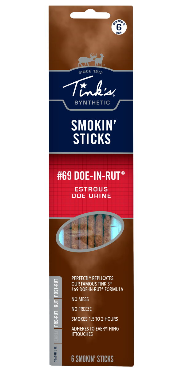 Tinks Smokin Sticks Doe Estrus Lure 6 Pack