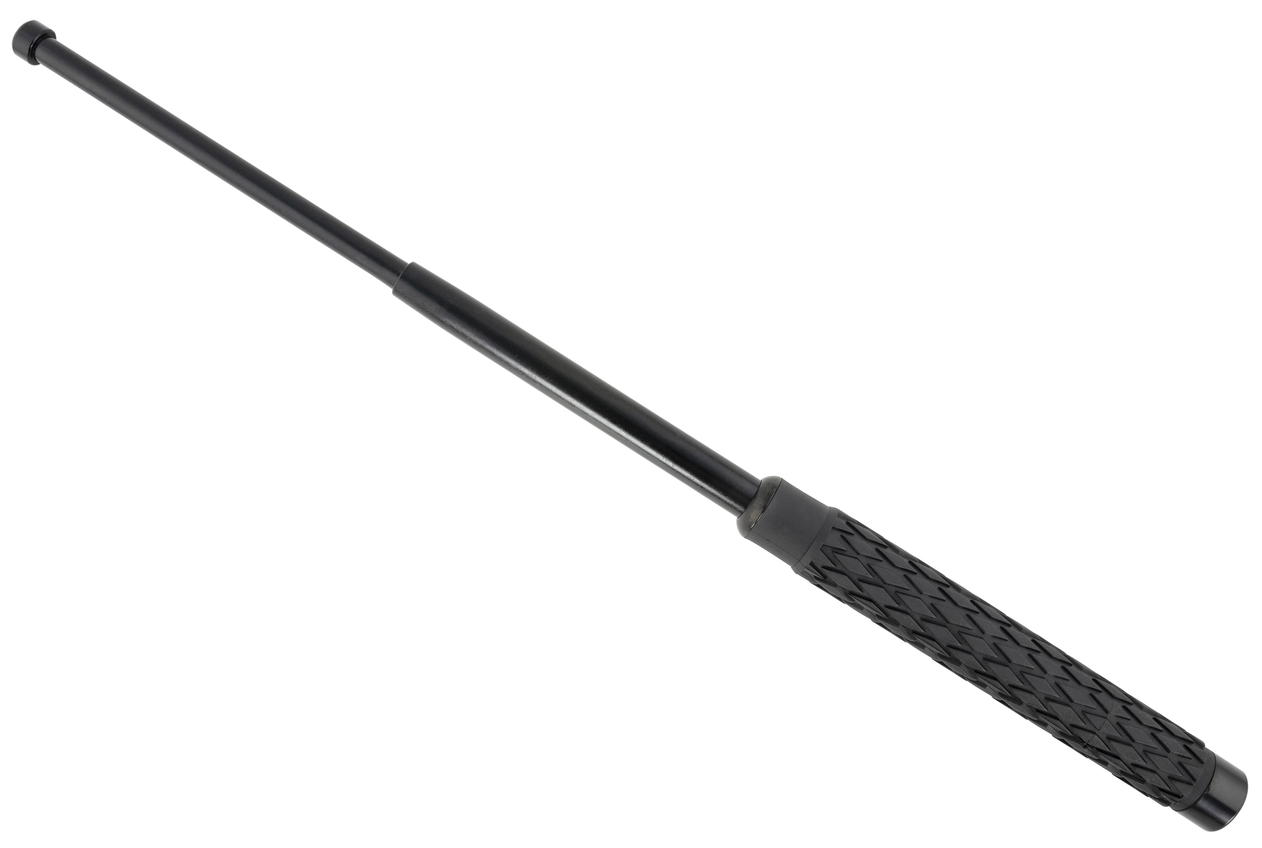 Uzi Accessories Civilian Protection Expandable Baton 21 Inch with Holster Black HRC 15/16 Steel
