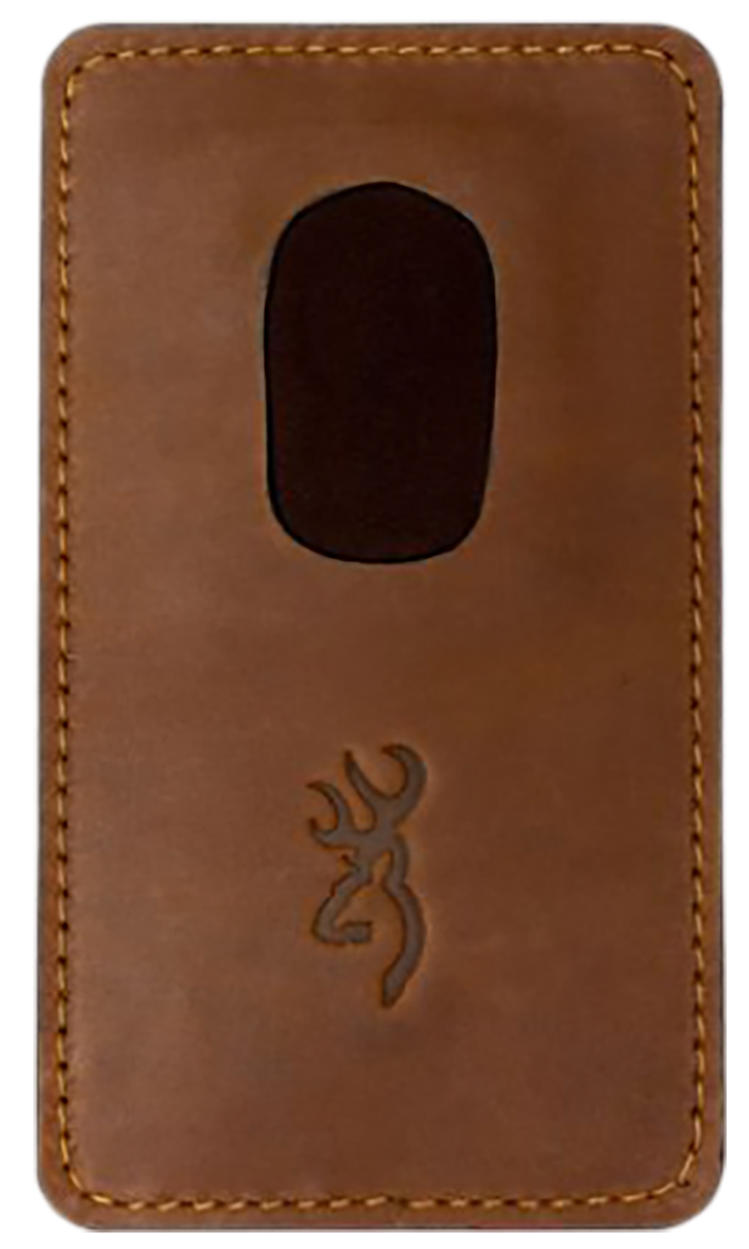 Browning XL Leather Barrel Rest Brown Leather