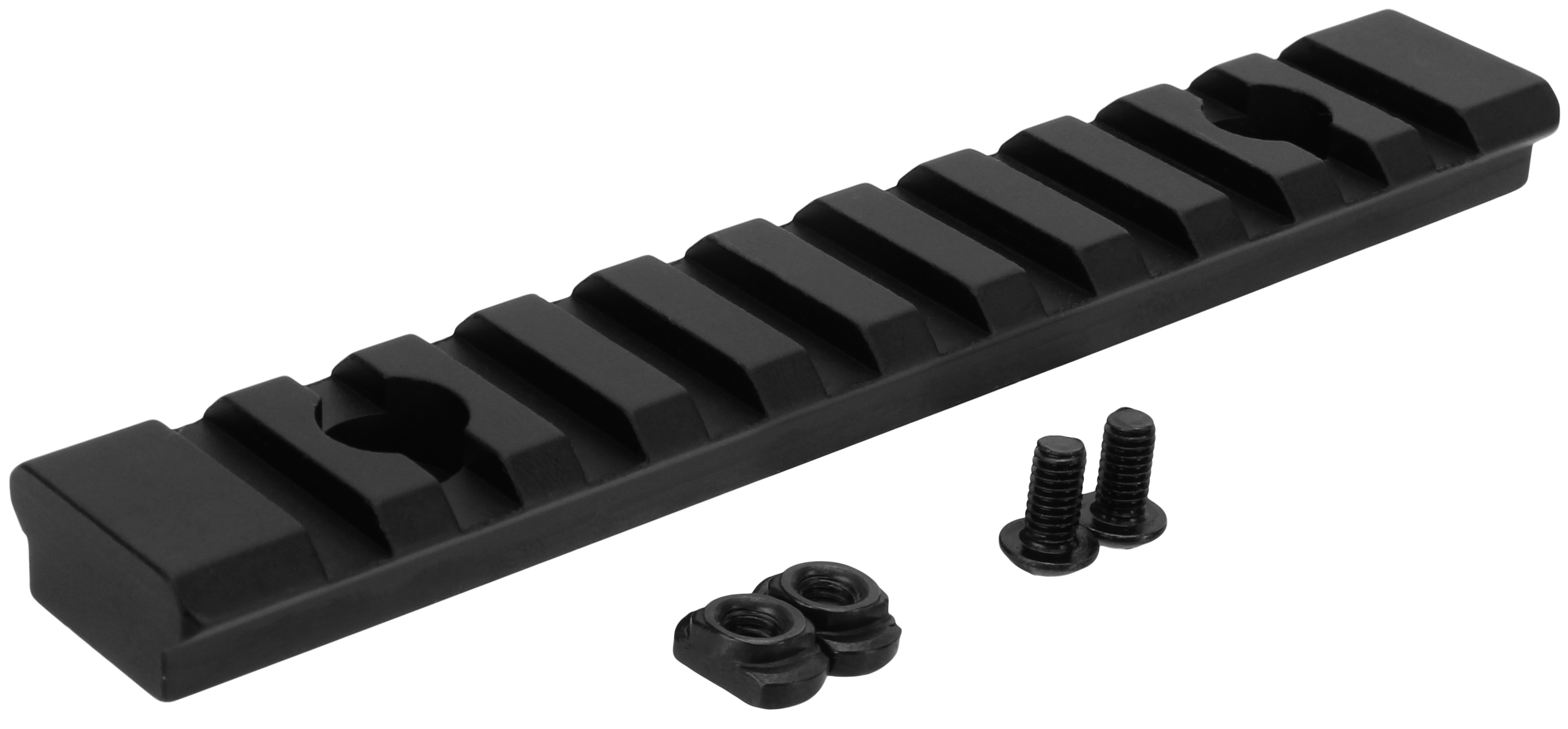 Tacfire M-lok 5 Accessory Picatinny Rail 11 Slots Black Anodized