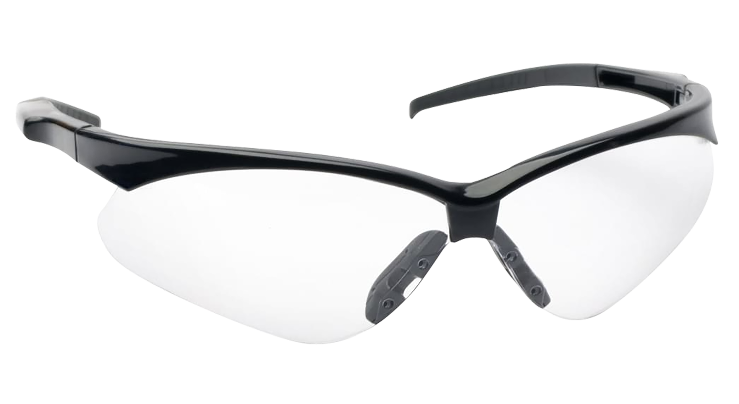 Walker's Black Half Frame Shooting Glasses