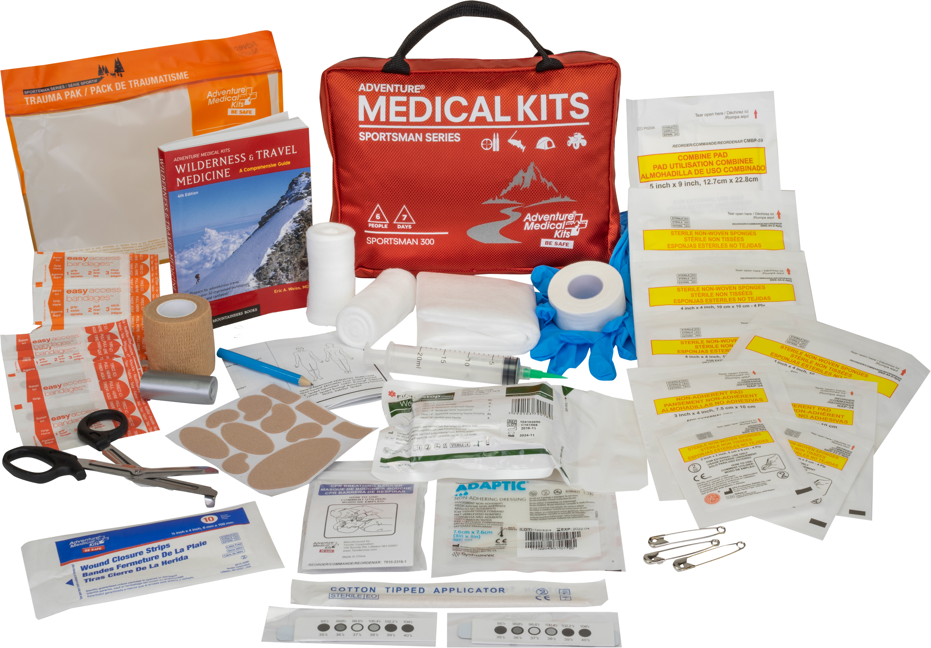 Adventure Medical Kits Sportsman 300 Medical Kit Red