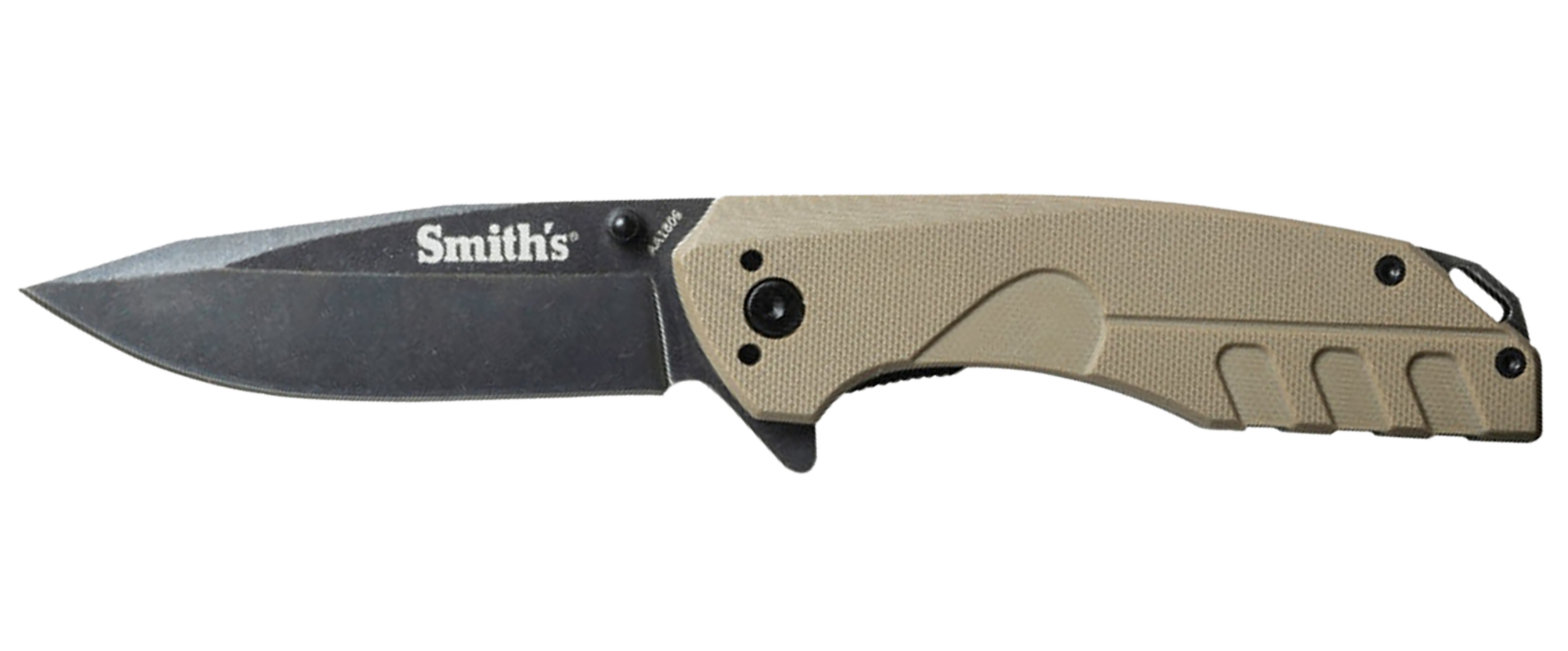 Smith's Products Battleplan 3.35 Drop Point Blade Desert Tan
