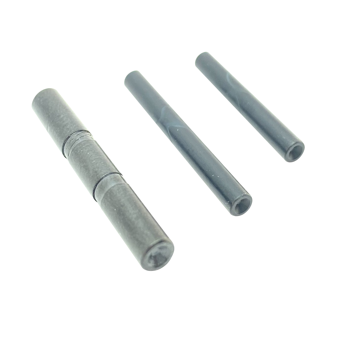Cross Armory 3 Pin Set Dimpled Compatible with Glock Gen5 Black Steel