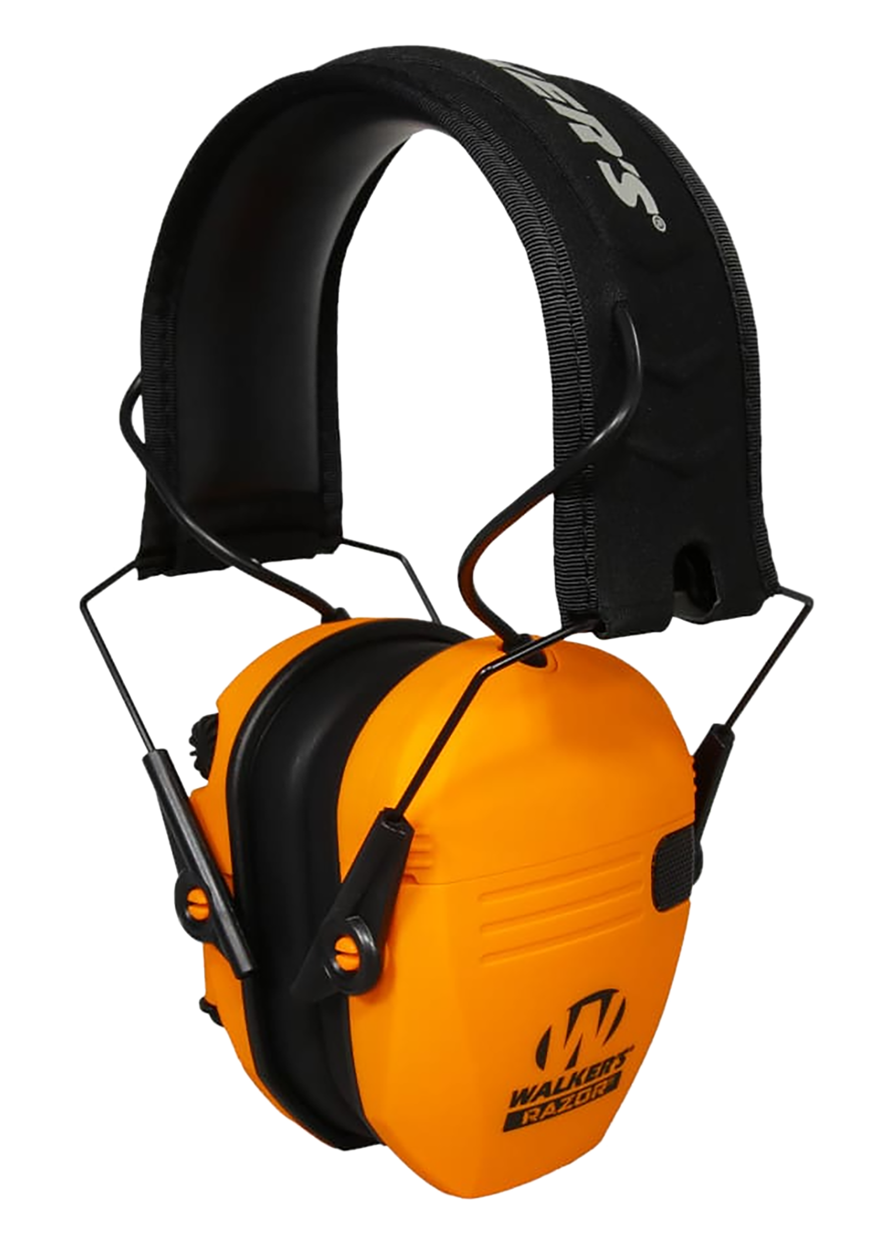 Walkers Razor Slim Electronic Muff Blaze Orange