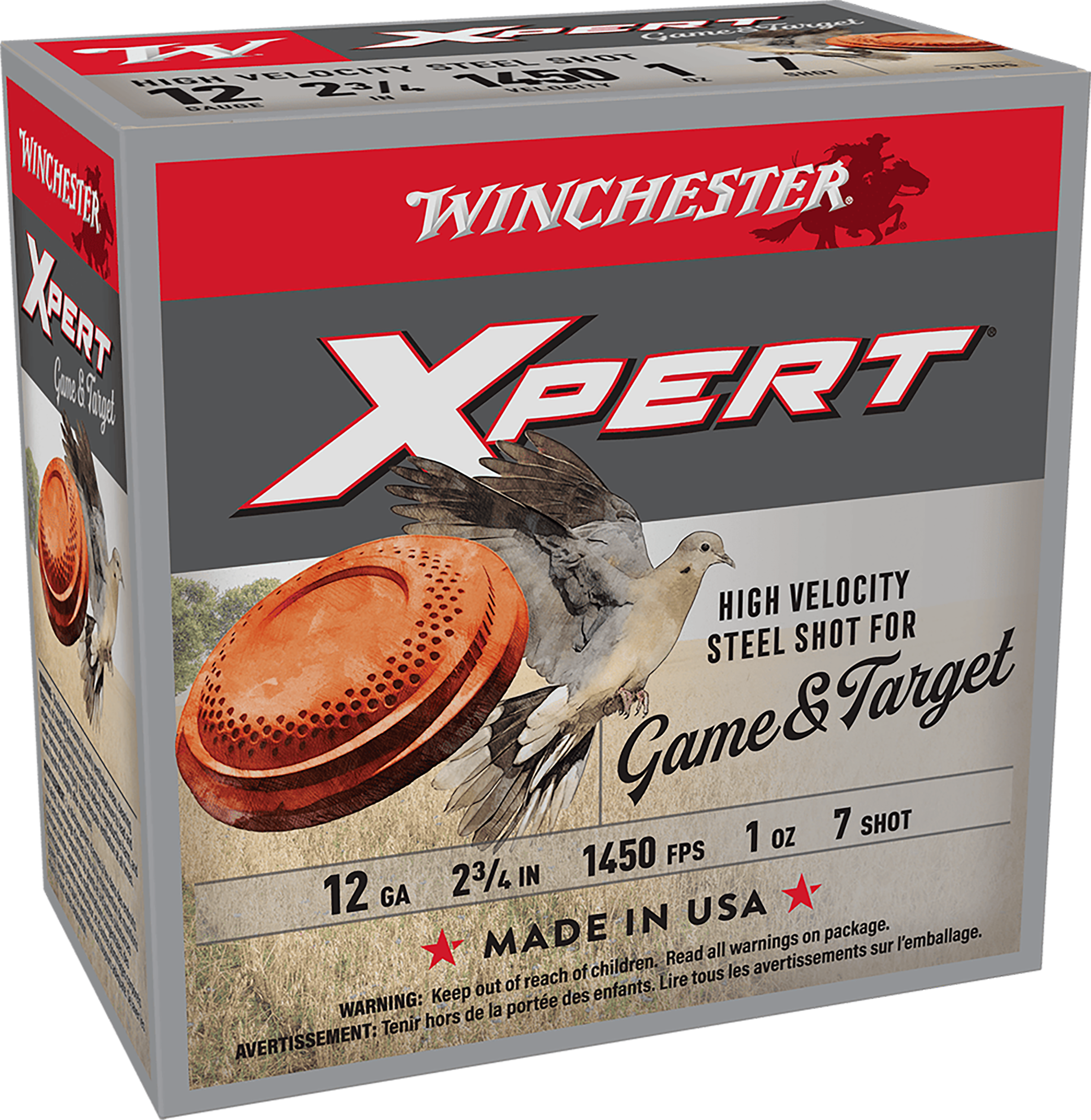 Winchester Xpert 12 Gauge 2.75 1 oz 7 Shot (Box)