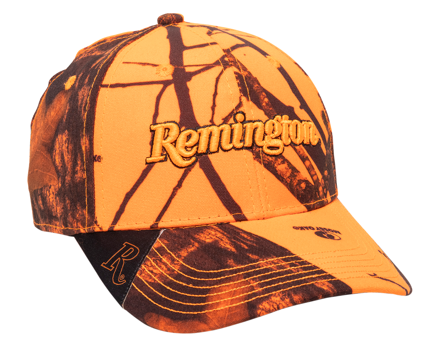 Outdoor Cap Remington Logo Hat Adjustable (Mossy Oak/Blaze Orange)