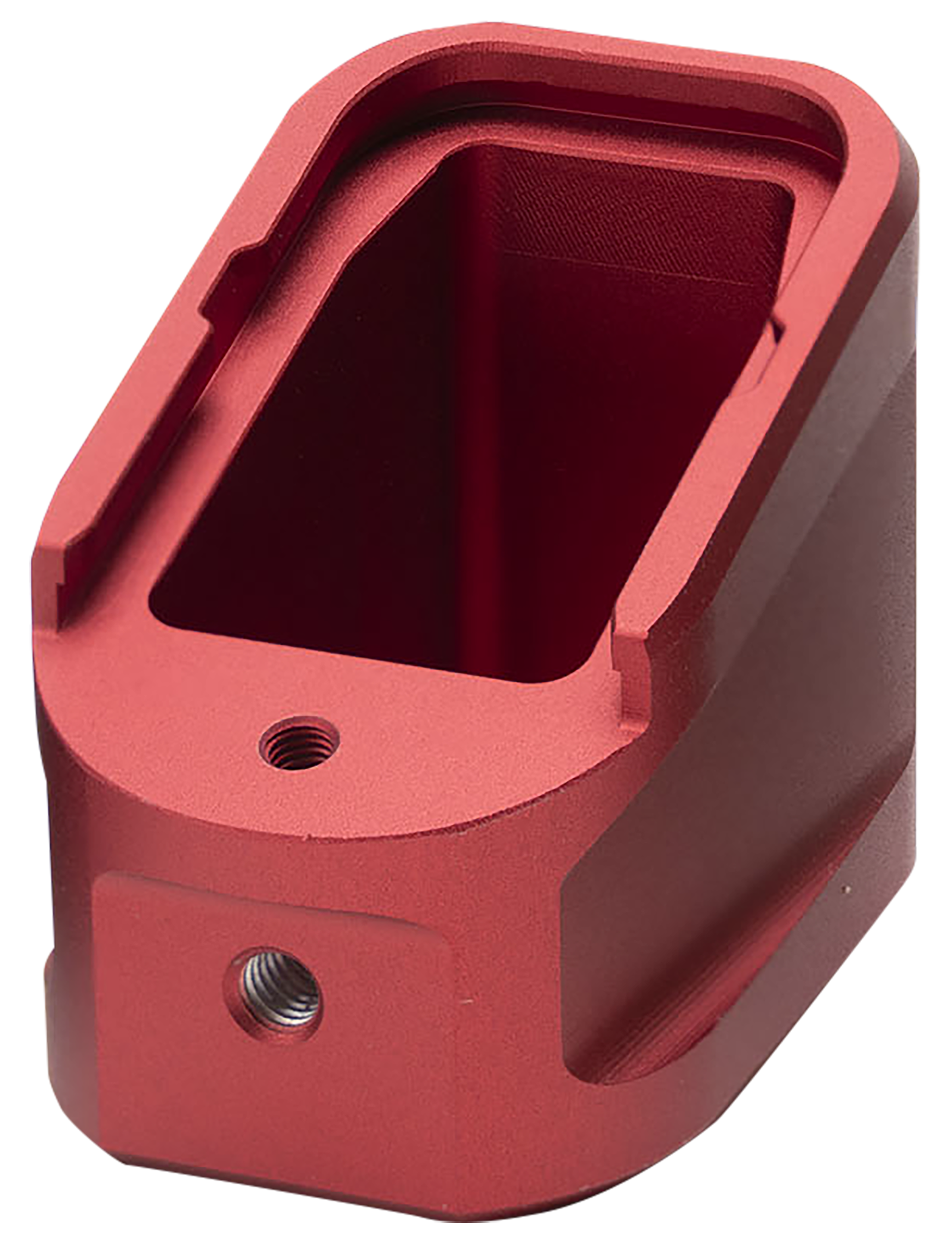 Strike Industries Extended Magazine Plate for Glock G22 - Red Enhanced Capacity - EMP-AL-G17RED