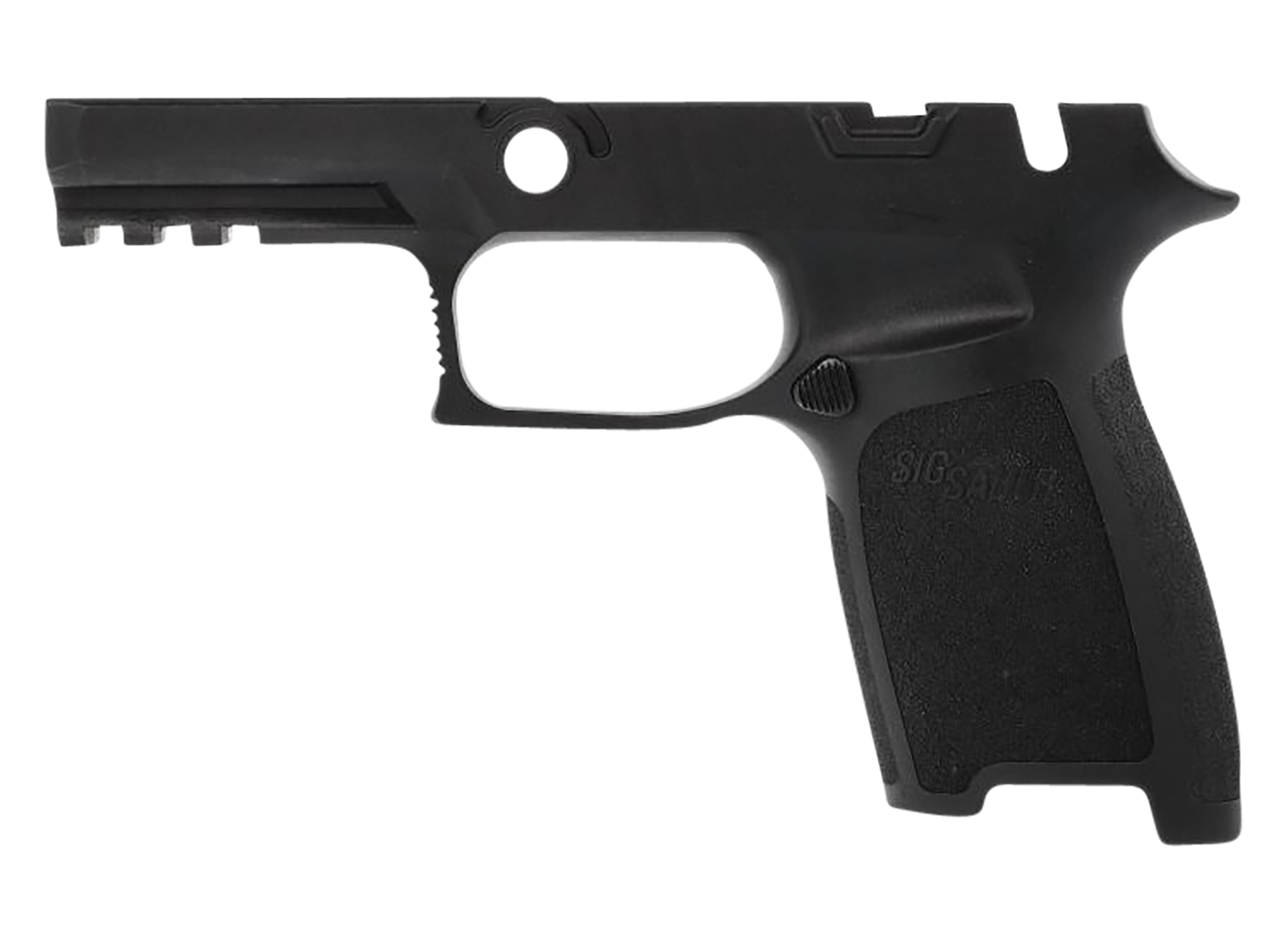 P320 Carry 9mm/40/357 Manual Safety Grip Module - P320 Carry Grip Module 9mm/40/357 Large Black