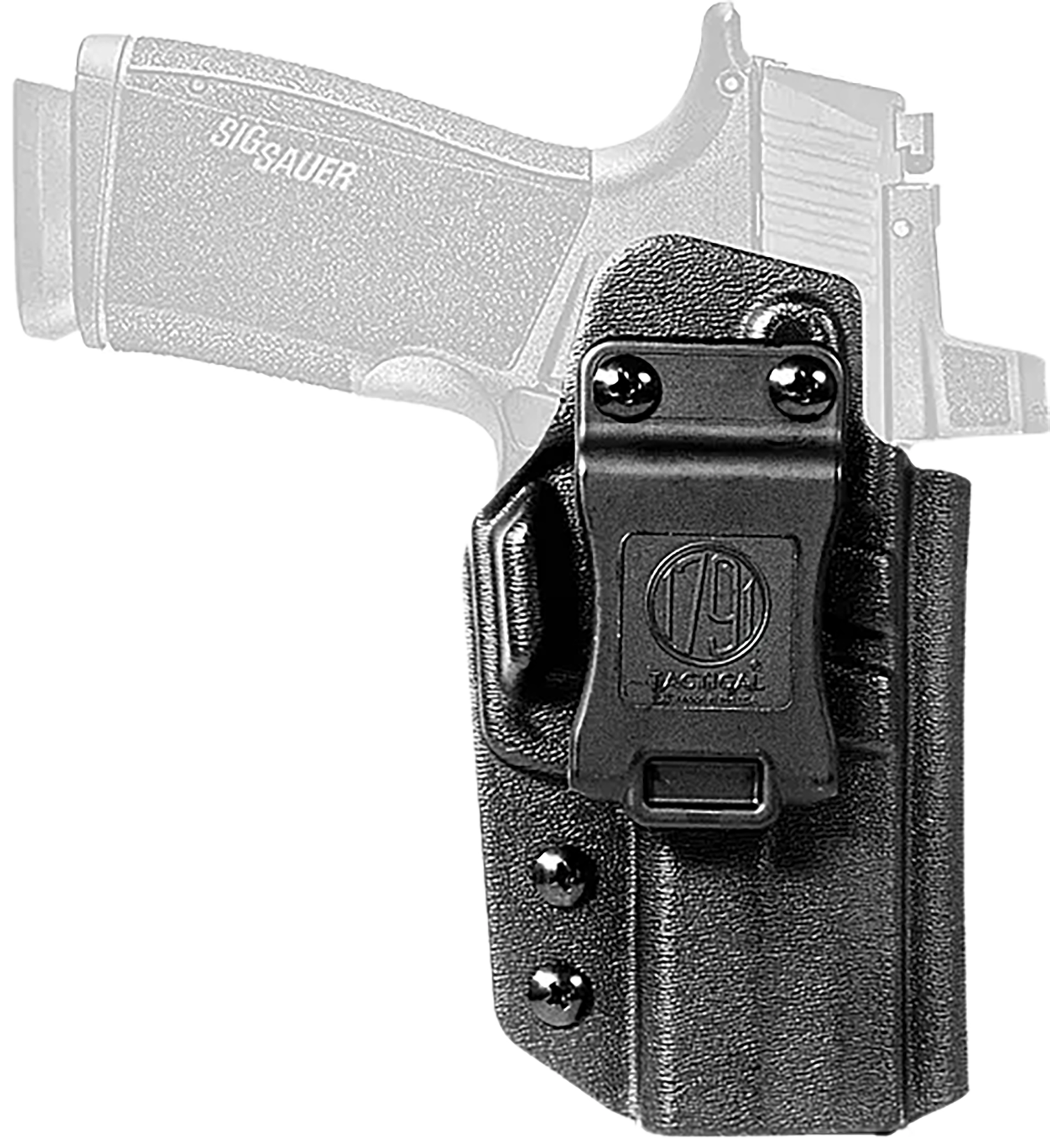 1791 Gunleather Sig Sauer P365 X-Macro IWB Holster Right Kydex, Black