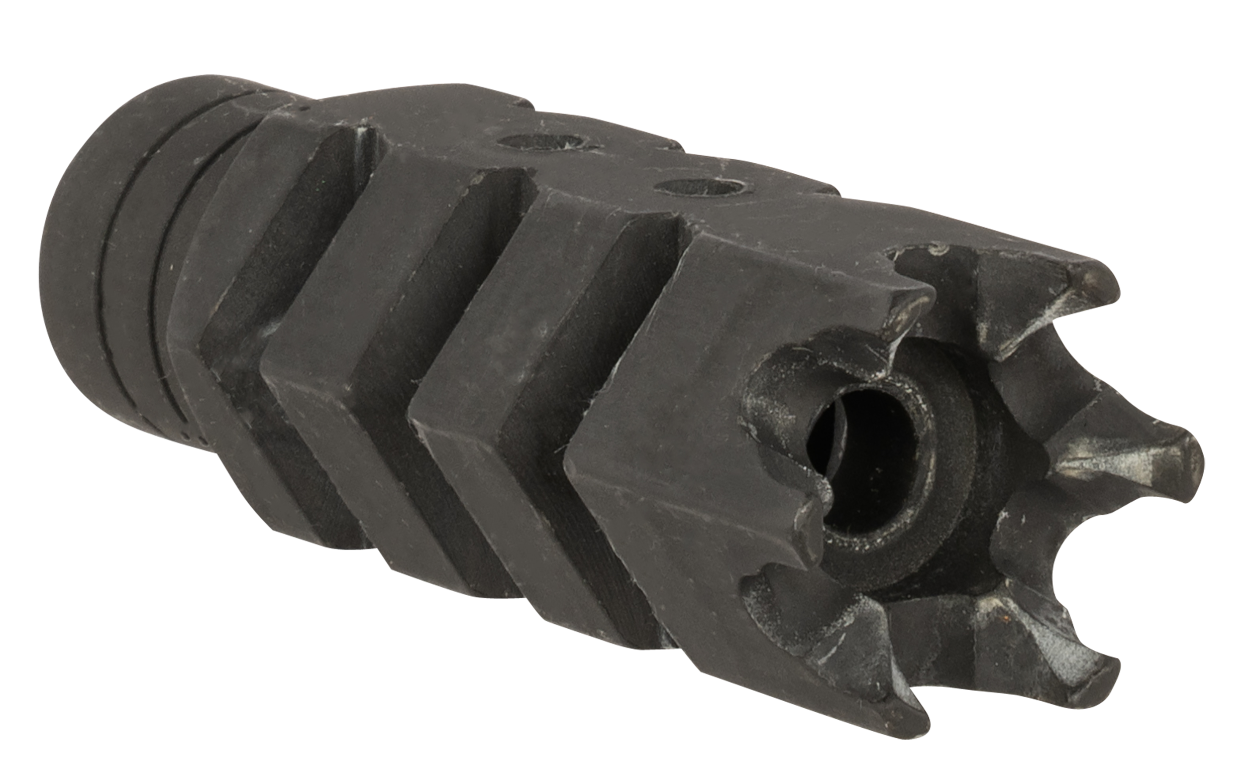 Advanced Technology Shark Muzzle Brake Black .223 Rem / 5.56 1/2-28 Thread With Crush Washer