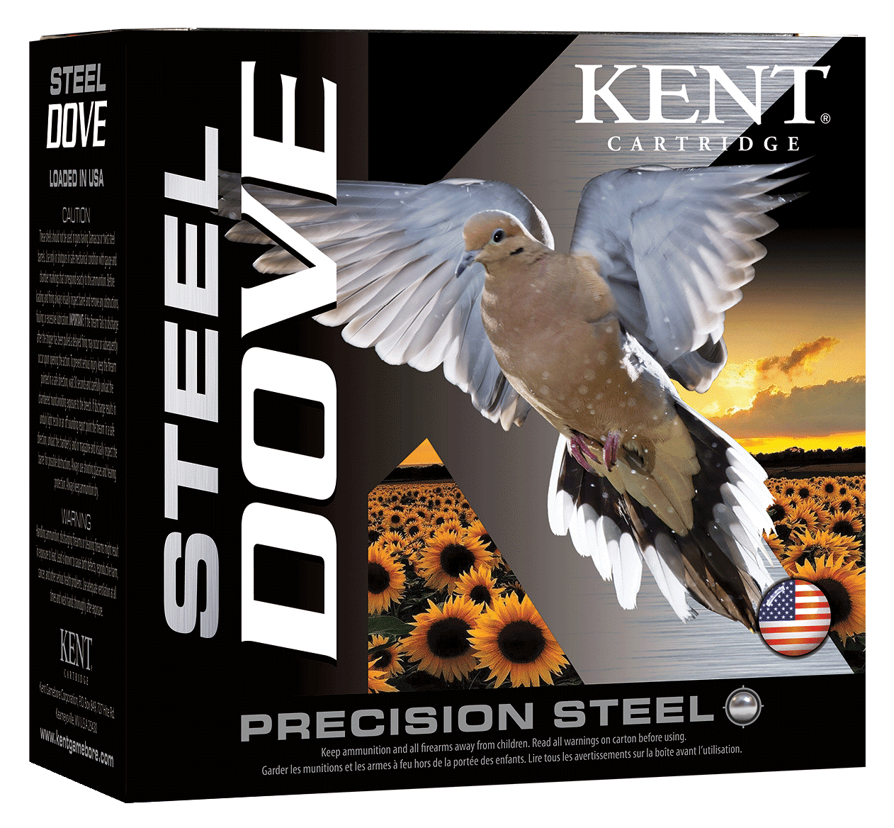 Kent Cartridge Steel Dove 20 Gauge 2.75 7/8 oz 6 Shot (Box)