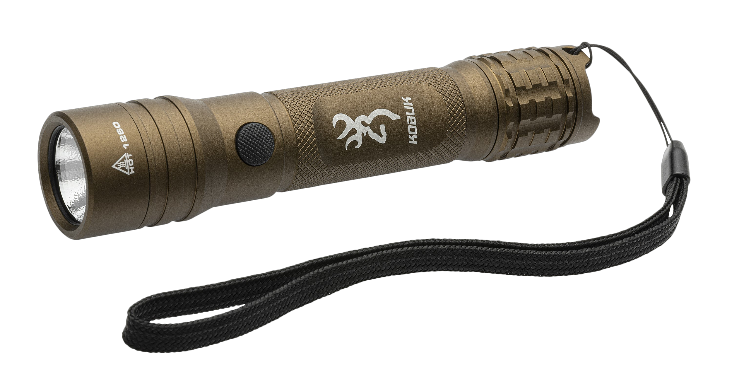 Browning Kobuk Flashlight - 2000 lm High-Intensity Flashlight for Maximum Visibility - 03711260