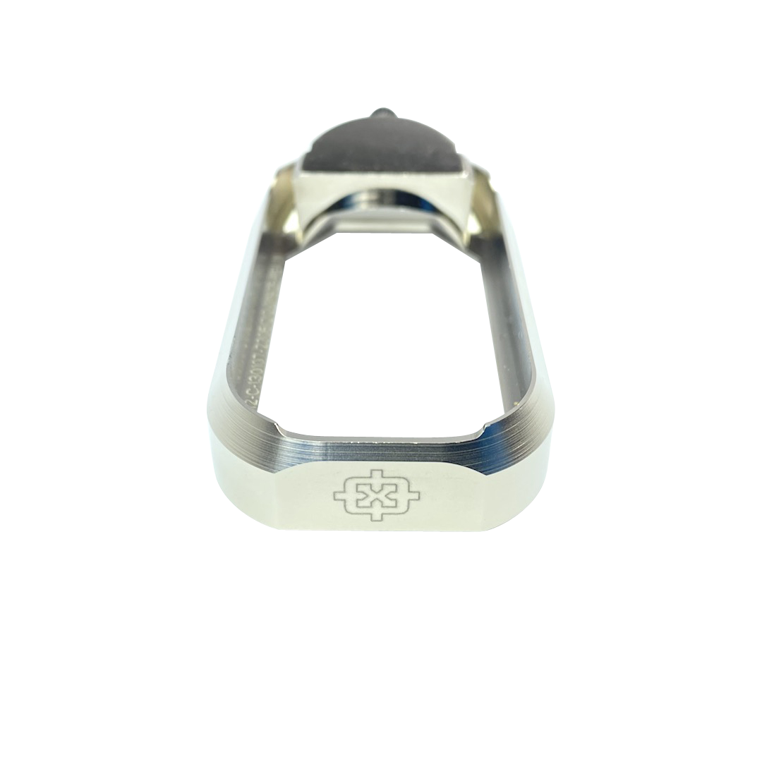 Cross Armory Magwell Glock Gen1-3 Silver Anodized Aluminum